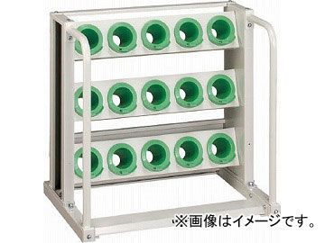 トラスコ中山/TRUSCO ツーリングラック BT・NT50兼用 15個収納 ロック ...