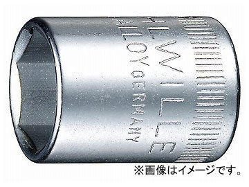 スタビレー/STAHLWILLE 1/4SQ ソケット（6角）（01010035） 品番：40-3.5 JAN：4018754000128_画像1