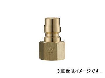 長堀工業/NAGAHORI クイックカップリング TL型 真鍮製 オネジ取付用 CTL10PF2(3645339) JAN：4560291323326_画像1
