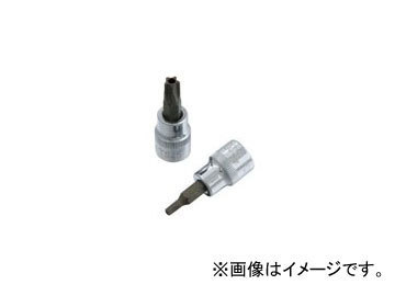 スエカゲツール Pro-Auto 3/8” DRIVE TSビットソケット いじり止め対応穴付き TS10 No.TS-3810 JAN：4989530606257_画像1