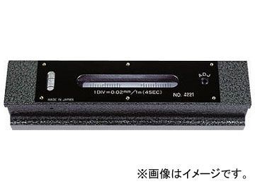 トラスコ中山/TRUSCO 平形精密水準器 B級 寸法150 感度0.05 TFLB1505 ...