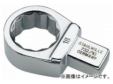 スタビレー/STAHLWILLE トルクレンチ差替ヘッド（メガネ）（58221010） 品番：732/10-10 JAN：4018754034079_画像1