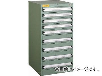 トラスコ中山 VE5S型キャビネット 500X550XH1000 引出9段 VE5S-1006