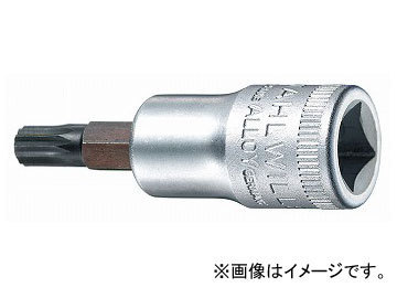 スタビレー/STAHLWILLE 3/8SQ トライスクエアソケット（02060008） 品番：49X-M8 JAN：4018754002696_画像1