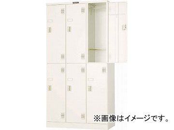 トラスコ中山/TRUSCO ハイグレードロッカー 6人用 900X515XH1790 WNULKS6(4651251)