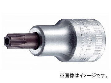 スタビレー/STAHLWILLE 1/2SQ いじり止め付きヘクスローブビットソケット（03110030） 品番：54TXB-T30 JAN：4018754102013_画像1