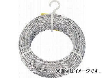 トラスコ中山 メッキ付ワイヤロープ φ6mmX100m CWM-6S100 トラスコ中山 メッキ付ワイヤロープ φ6mmX100m CWM-6S100