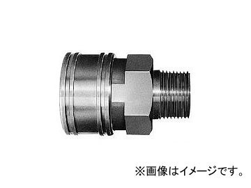 日東工器 TSPカプラ ソケット TSM型(めねじ取付用) 12TSM SUS/X100-