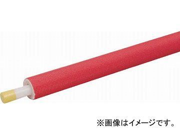 クボタシーアイ 保護材付架橋ポリエチレン管 13X3M-5MM赤 PEX13X3M-5R(4735684) JAN：4997983130236_画像1