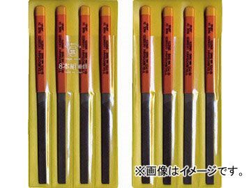 ツボサン 組ヤスリ 8本組 平 細目 HI008-03(4338413) JAN:4518007390070