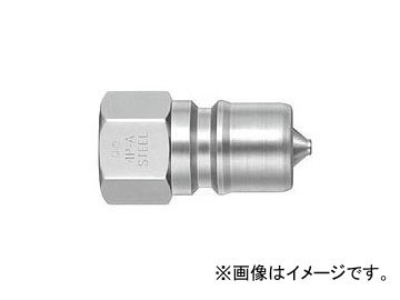 日東工器 SPカプラ Type A プラグ おねじ取付用 6P-A SUS/EPDM_画像1