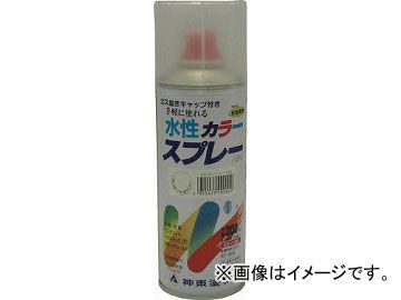 シントー 水性カラースプレー パーマネントブルー 300ml 2916-0.3(4797973) JAN：4955473290167_画像1