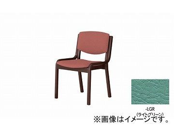 ナイキ/NAIKI 木製チェアー 4本脚タイプ ライトグリーン E204BR-LGR 530×510×790mm