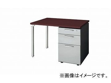 ナイキ/NAIKI リンカー/LINKER ウエイク 片袖テーブル ゼブラウッド WK107B-SVZ 1000×700×700mm