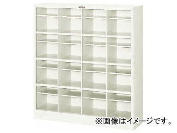 トラスコ中山/TRUSCO オープンシューズケース 16人用 1006×300×H1100