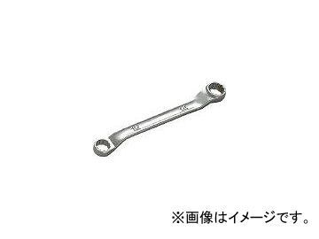 京都機械工具/KTC 45°×6°ショートめがねレンチ 12×14mm M5S1214(3076580) JAN：4989433315706_画像1