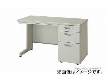 好評 ナイキ/NAIKI 1000×600×700mm NED106B-AWH ウォームホワイト 600mmタイプ 片袖デスク ネオス/NEOS その他