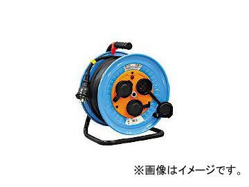 日動工業/NICHIDO 電工ドラム 防雨防塵型三相200V 3.5sq電線アース付 30m DNWE330F20A(3272567) JAN：4937305038468_画像1