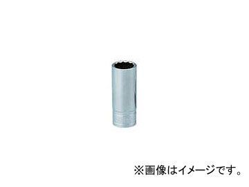 京都機械工具/KTC 9.5sq.セミディープソケット(十二角) 16mm B3M16W(3732126) JAN：4989433130583_画像1