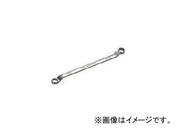 京都機械工具/KTC 45°×6°ロングめがねレンチ 7/16×1/2inch M5716X12(3837921) JAN：4989433314273_画像1