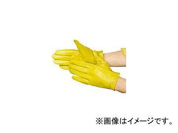 富士グローブ/FUJIGLOVE 革手袋（袖なしタイプ） F-801黄L 5821(3787273) JAN：4952558582100_画像1