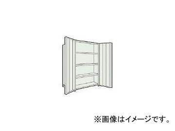 トラスコ中山/TRUSCO 軽量棚両開扉付 875×383×H1800 天地5段 63VT25 NG(5042950) JAN:4989999723335