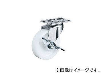 ハンマーキャスター/HAMMER-CASTER Eシリーズ自在ブレーキ付ナイロン車 125mm 415EN125BAR01(3670708) JAN：4956237001692_画像1