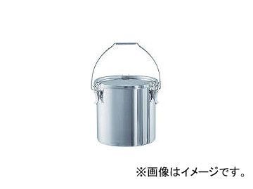 日東金属工業/NITTO-KINZOKU ステンレスタンク テーパー付吊下げ密閉タンク(フタ付) 15L TPCTB27(5096014) JAN：4560132182600_画像1