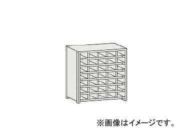 トラスコ中山/TRUSCO KB型区分棚コボレ止め付 889×264×H927 5列7段 KB5073(5041376) JAN:4989999710779工具、DIY用品