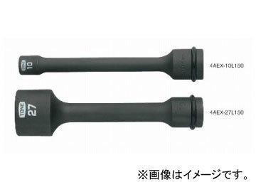 トネ/TONE 12.7mm（1/2”） インパクト用エクステンションソケット 品番：4AEX-15L150_画像1