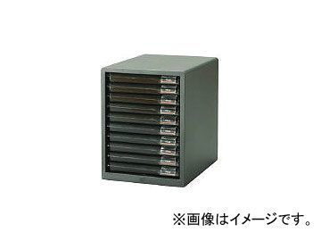 アイリスオーヤマ/IRISOHYAMA レターケース浅型10段 265×350×345 ダークグレー L10SRDGY(3726941) JAN:4905009542611