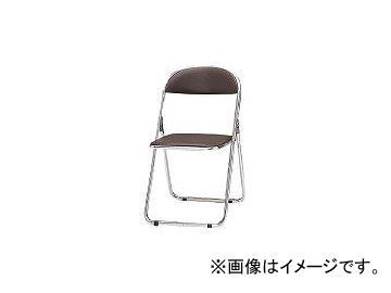 【高額売筋】 ブラウン スチールパイプ シリンダ機能付 パイプ椅子 TOKIO 藤沢工業/FUJISAWA CF300M JAN：4942646010769 BR(2417928) その他