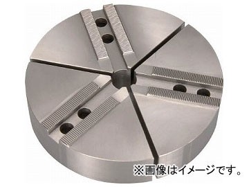 THE CUT 円形生爪 日立製 10インチ チャック用 TKR-10HBP32(7607539) 入数：1セット(3個)_画像1