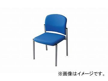 ナイキ/NAIKI 会議用チェアー ブルー E248F-BL 510×535×775mm