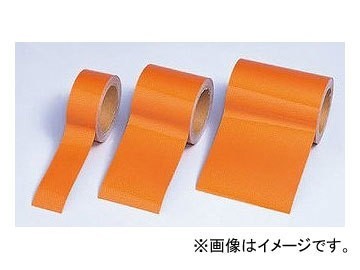 ユニット/UNIT 高輝度反射テープ（オレンジ） 150mm×10m 品番：374-82