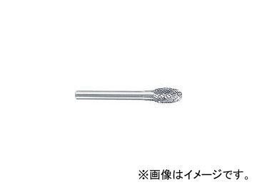 スーパーツール/SUPER TOOL 超硬バーシャンク径6ミリ(卵型)ダブルカット(刃径：9.5) SB6C02(2818841) JAN：4967521220767_画像1