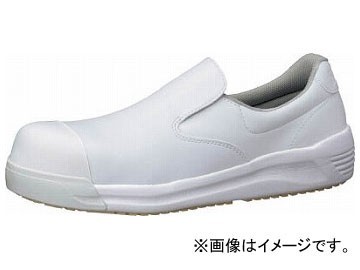 ミドリ安全 超耐滑先芯入り作業靴 HS-600CAP ホワイト 24.5cm HS-600CAP-W 24.5(8190354)_画像1