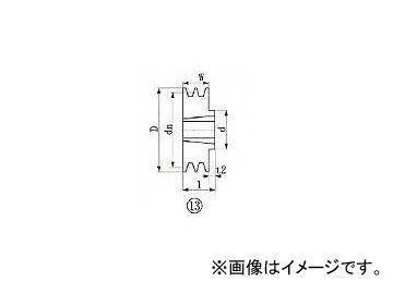 エバオン/EVERON ブッシングプーリー SPB 206mm 溝数2 SPB2062(3806341
