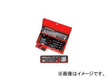 京都機械工具/KTC 9.5sq.工具セット(型開きメタルケース)［43点組