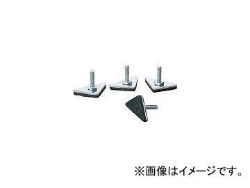 アイリスオーヤマ/IRISOHYAMA メタルラックミニ用三角アジャスター 4個セット MM3MA(4047974) JAN：4905009148967_画像1