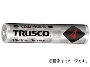 トラスコ中山/TRUSCO アルカリ乾電池 単4 4個入 TLR03GP4S(4234073) JAN：4989999215557_画像1