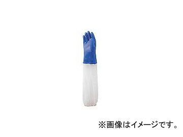 川西工業/KAWANISHI 耐油マックス 腕カバー付 #2304 ブルー サイズ：M～LL 入数：10双