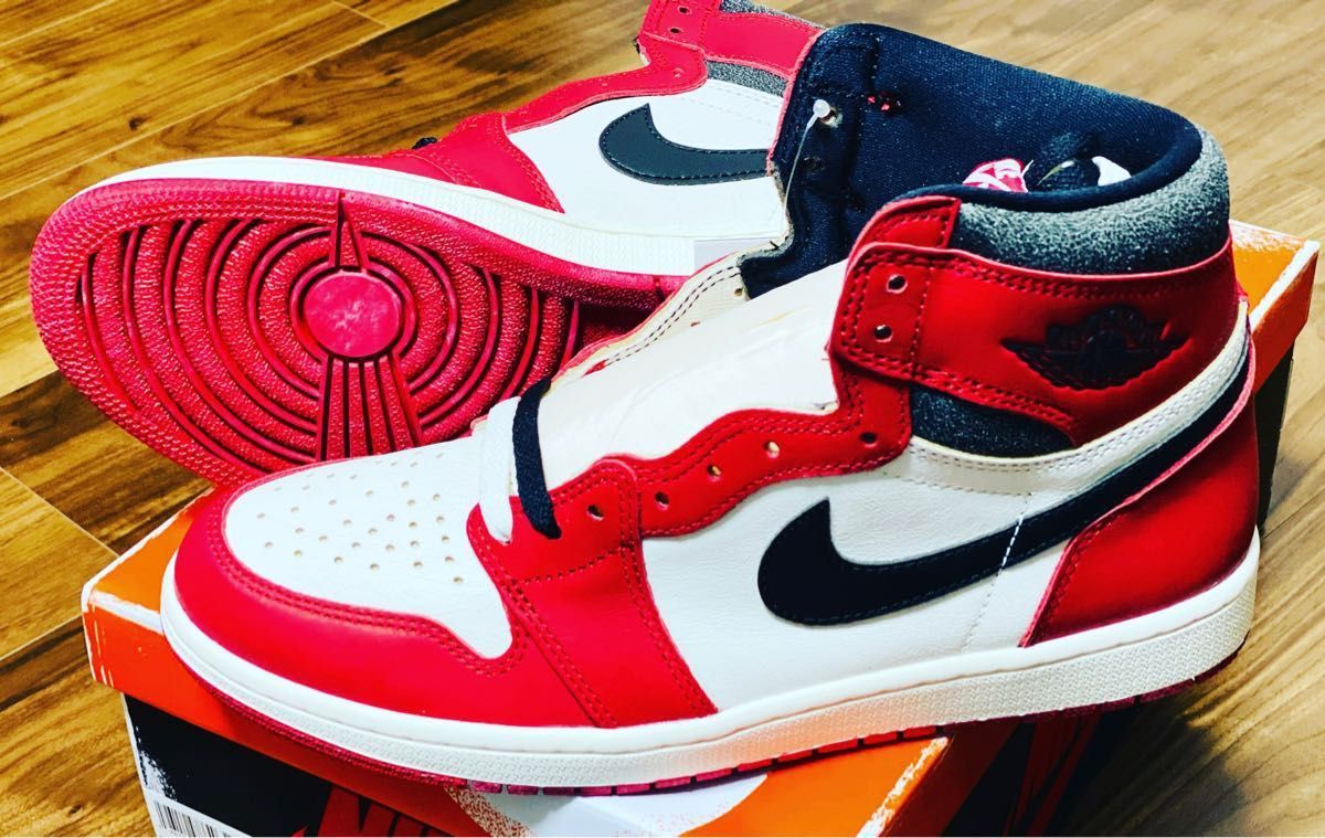 NIKE エアジョーダン1 AIR JORDAN1 CHICAGO 27.5 | labiela.com