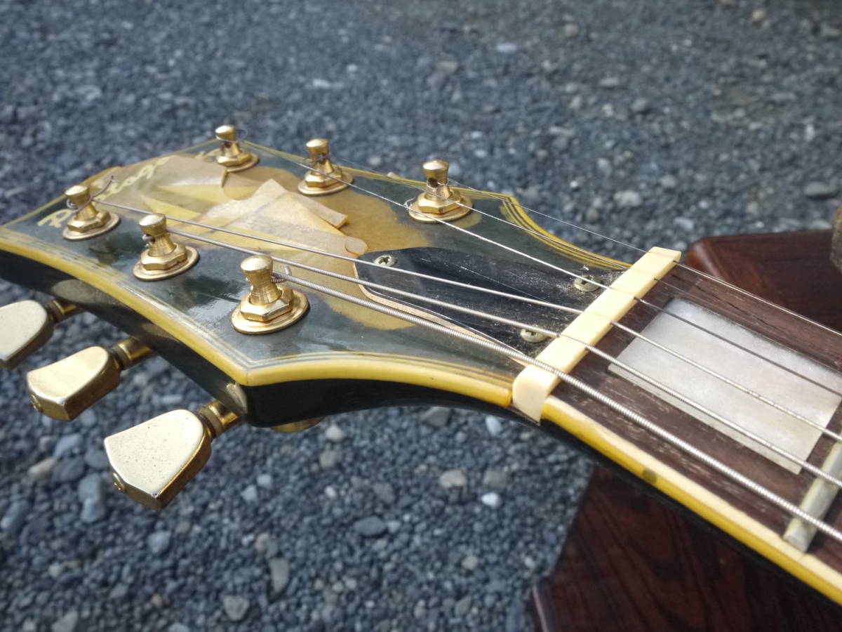 【A21103】photogenic フォトジェニック レスポールタイプ ヴィンテージギター ソフトケース付き 音出し確認済 中古 現状品 ※型番不明