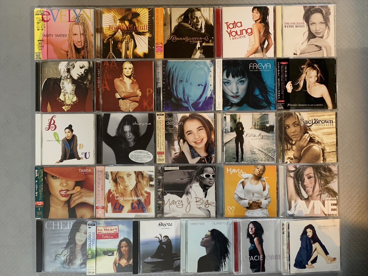 お得クーポン発行中 洋楽 女性アーティスト全般 CD まとめて約100枚 