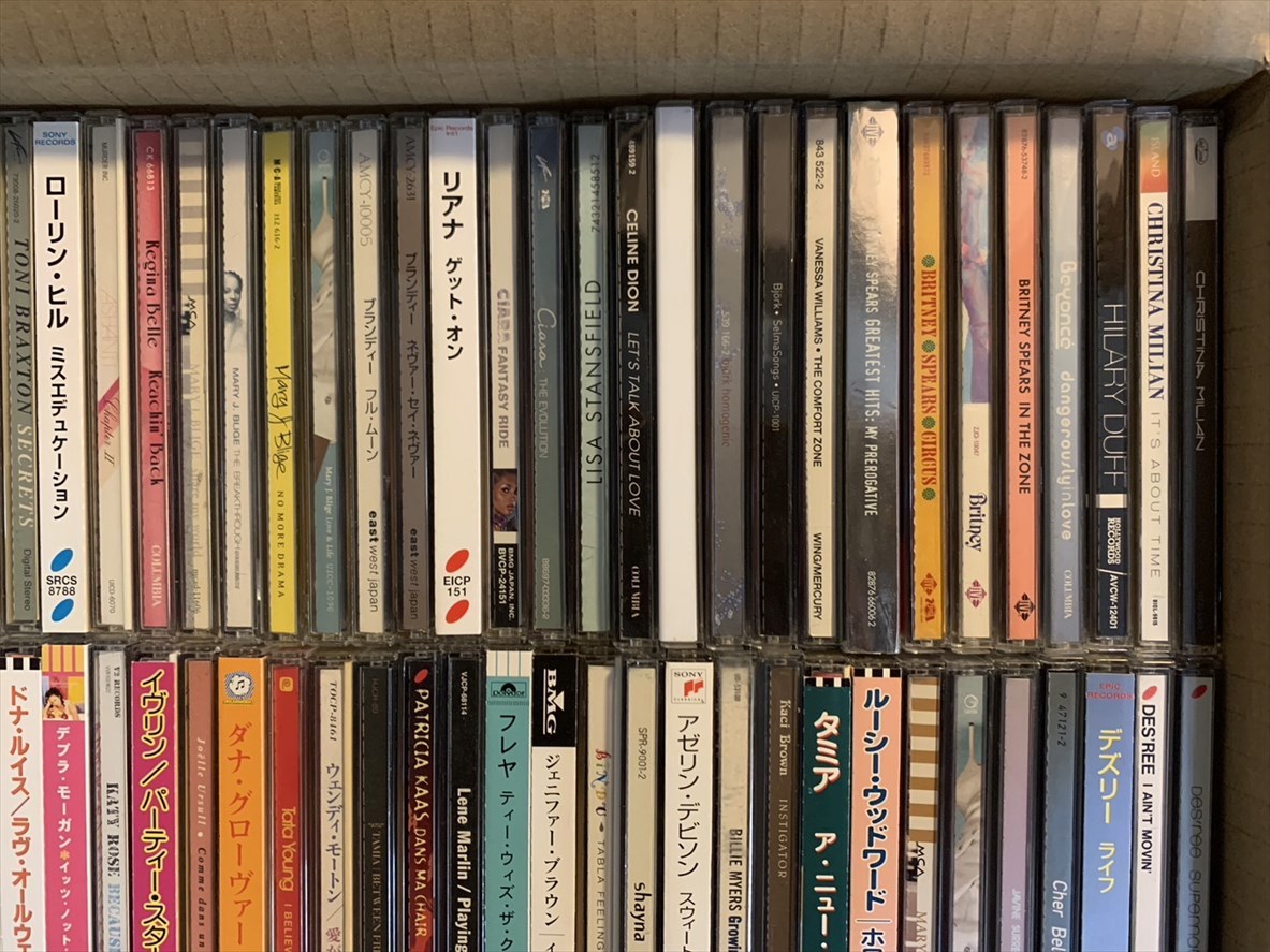 お得クーポン発行中 洋楽 女性アーティスト全般 CD まとめて約100枚 