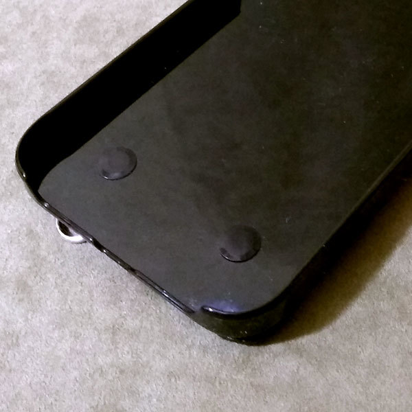 iPhone 13 mini 用 ハードカバー クロコ 型押し クロコダイル レザー スマホ スマホケース スマホショルダー 革 本革 ブラック 赤糸