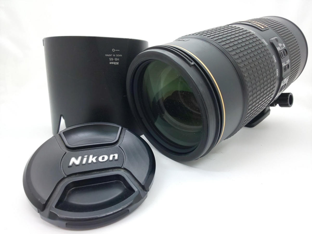 中古】Nikon N AF-S NIKKOR 80-400ｍｍ F4.5-5.6 G ED VR HB-65 フード