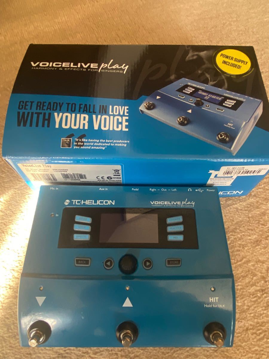 TC HELICON ボーカルエフェクター VOICELIVE PLAY｜PayPayフリマ