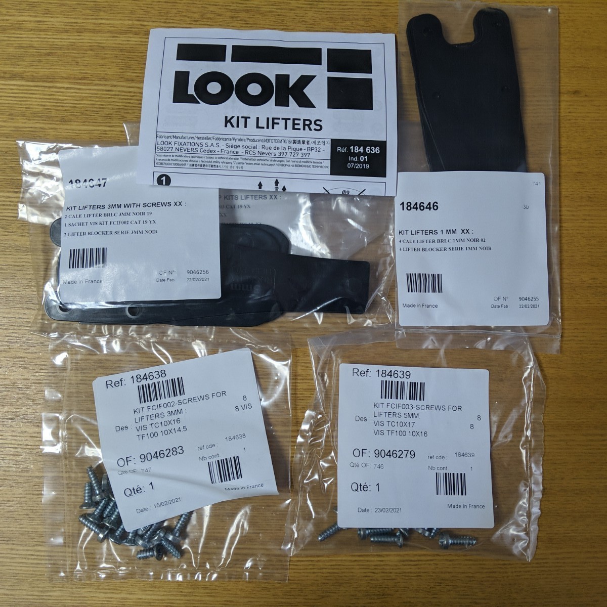 LOOK】選手用PX18/SPX15用 ロッカーレースブロック リフター LOOK】選手用PX18/SPX15用 ロッカーレースブロック リフター
